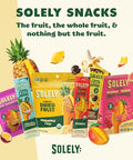 Solely - Organic Mango Fruit Jerky - 5 Individually Wrapped Fruit Strips - Fruit Leather Made from Dried Fruits - Healthy Snacks, Vegan - 0.8oz (23g)