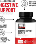 Force Factor Digestive Enzymes Complex To Support Digestive Health Gut Health And Provide Bloating Relief For Women And Men Fullspectrum 10 Digestive Enzymes Nongmo 90 Capsules