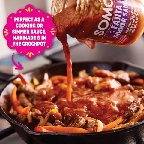 Somos, Sauce Simmer Fajita, 12 Ounce