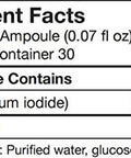 UNDA GAMMADYN I | Iodine Oligo-Element Supplement | 30 Ampoules
