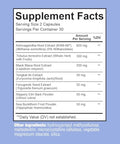 Sunergetic Premium Vaginal Moisture Support Capsules Vaginal Moisture & Mood Sexual Function & Relaxation Vaginal Dryness Feminine Wellness & Intimacy Ksm 66 Ashwagandha Slippery Elm & Maca 60 Capsules