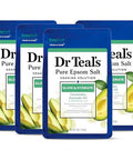 Dr Teal'S Pure Epsom Magnesium Salt SoakGlow & Hydrate With Ceramides & Avocado Essential Oils3 Lbs (Pack Of 4)