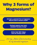 Enzymedica Magnesium Motion With 3 Forms Of Magnesium Ata Mg Glycinate Malate Soothes Occasional Aches Supports Bones & Muscles 120 Capsules