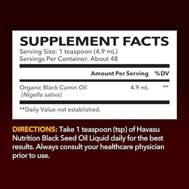 Havasu Nutrition Organic Black Seed Oil Liquid + Collagen Gummies Bundle