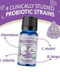 Legendairy Milk Baby Probiotic Drops Organic - Colic And Gas Drops For Newborns & Toddlers - Digestive Support Constipation Relief - Toddler Probiotic Supports Occasional Diarrhea & Gas 33 Servings