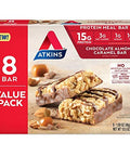 Atkins Double Fudge Brownie Protein Meal Bar High Fiber 15G Protein 1G Sugar 4G Net Carb Meal Keto Friendly