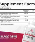 Core Nutritionals Load Platinum High Potency Glucose Utilization Agent With Berberine Green Coffee Extract To Promote Carbohydrate Absorption And Glucose Disposal (180 Caps)