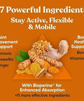 Eu Natural Primal Joint & Mobility Support - Advanced Joint Support Supplement For Women And Men - Turmeric, Boswellia, Ginger And Boron For Whole-Body Flexibility, Joint Health & Comfort - 60 Veg Soft Capsules