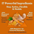 Eu Natural Primal Joint & Mobility Support - Advanced Joint Support Supplement For Women And Men - Turmeric, Boswellia, Ginger And Boron For Whole-Body Flexibility, Joint Health & Comfort - 60 Veg Soft Capsules