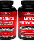 Divine Bounty DMannose Capsules and Mens Multivitamin Bundle