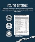 Prostate Support Supplement For Men, Pygeum With Pure Saw Palmetto Berries Extract Vitamins Zinc Plant Sterol Complex Easy Urinary Flow Mens Health