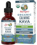 Maryruth'S Kava Root Liquid Extract For Calm & Relaxation Nervine & Adaptogenic Herbal Blend Usda Organic Sugar Free Gluten Free Vegan Non-Gmo Ages 14 1 Oz 30 Day Supply