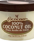 Cococare Products Cococare 100% Pure Coconut Oil 4 Oz