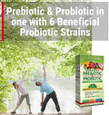 Olympian Labs Complete Prebiotic And Probiotic Supplement 25 Billion Live Shelf Stable Cultures 30 Vegetarian Capsules Helps Restore The Natural Balance Within The Digestive Tract.