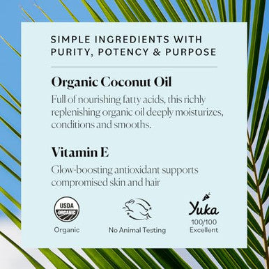 Sky Organics Coconut Oil And Vitamin E & Rosemary Oil With Strong Roots