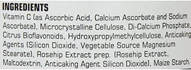 Natures Aid | Vitamin C - 1000Mg Low Acid 180 Tablets | 2 X 180 Tablet