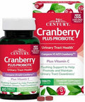 21St Century Cranberry Plus Probiotic Tablets 60 Count