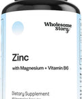 3in1 Zinc Picolinate Magnesium Glycinate Supplements with Vitamin B6 Reproductive Fertility Health Hormone Balance Immune System Support PCOS Support 60 Vegetarian Capsules