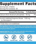 Doctor'S Best Fast Acting Arginine Complex W/Nitrosigine Boost Nitric Oxide Blood Flow & Vessel Flexibility Nongmo Vegan Gluten 750Mg White (Drb00406) Tablet 60 Count