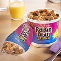 Kellogg's Raisin Bran Crunch Breakfast Cereal, Good Source of Fiber, Large Size, 19.7 oz