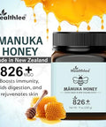 Manuka honey 826+ MGO | New Zealand Honey | Monofloral health honey (250g/8.8 oz)