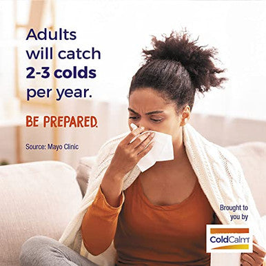 Boiron Coldcalm On The Go Cold Relief For Sneezing Runny Nose Nasal Congestion And Sore Throat 2 Count (160 Pellets)