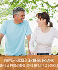Garden Of Life Organics Maximum Strength Turmeric Joints & Mobility Support 30 Tablets - 500Mg Curcumin (95 Curcuminoids) Black Pepper - Organic Non-Gmo Vegan & Gluten Free Herbal Supplements