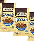 Snyder's of Hanover Mini Pretzel Rounds Your Choice of Butter Flavored or Sea Salt (Sea Salt)