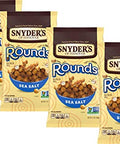 Snyder's of Hanover Mini Pretzel Rounds Your Choice of Butter Flavored or Sea Salt (Sea Salt)