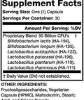 Olympian Labs Extra Strength Complete Prebiotic And Probiotic Supplement 50 Billion Live Shelf Stable Cultures 30 Vegetarian Capsules