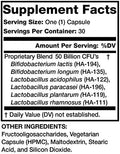 Olympian Labs Extra Strength Complete Prebiotic And Probiotic Supplement 50 Billion Live Shelf Stable Cultures 30 Vegetarian Capsules