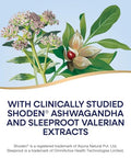Nature'S Way Rest & Restore Melatonin-Free Sleep Supplement With Ashwagandha Valerian Vegan 30 Capsules