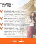 NatureWise Vitamin D3 5000IU (125mg) 360 Count + Vitamin C 1000mg Capsules 120 Count Bundle for Daily Immune and Heart Health Gluten Free NonGMO Halal Gelatin