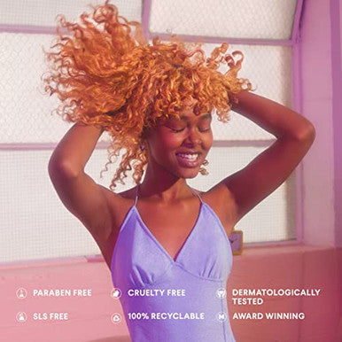 Monday Haircare Smooth Shampoo 12Oz For Frizzy Coarse And Curly Hair Made From Coconut Oil Shea Butter and Vitamin E 100% Recyclable Bottles (350Ml)