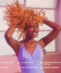 Monday Haircare Smooth Conditioner 12Oz For Frizzy Coarse And Curly Hair Made From Coconut Oil Shea Butter & Vitamin E 100% Recyclable Bottles (350Ml) Pink (10433)