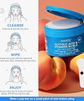 Maree Bundle Lip Mask & Glycolic Peel Pads Hyaluronic Acid & Coconut Oil Salicylic Acid & Vitamins E B3 B Nourish & Hydrate Dry Cracked Lips Face Pads With Cleaning Effect