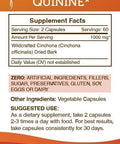 Secrets of the Tribe Quinine Capsules 1000 mg Wildcrafted Quinine (Cinchona officinalis) Dried Bark, Leg Cramp Support Supplement (3 120 Capsules)
