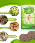 Hotiary Tinnitus Patch For Ringing EarsTinnitus Ear Patches Natural Formula For Earaches (12 Patches)