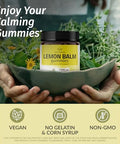 Herbamama Ashwagandha And Lemon Balm Kit - Bundle Of 1500Mg Ashwagandha Root Capsules & 1500Mg Lemon Balm Gummies - Vegan Non-Gmo Gelatin- - 2 Pack