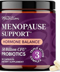 Smnutrition Menopause Support With Prebiotics And Probiotics For Women Hormone Balance Hot Flashes & Night Sweats 50 Billion Cfu Dim & Black Cohosh Triple Action Menopause Supplements For Women 30 Ct