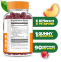 Lifeable Vitamin B Complex Gummies for Adults with Vitamin C Great Tasting Vitamin B Gummies for Energy and Nerve System Vegan B Complex Vitamins for Women Men 90 Gummies