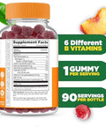 Lifeable Vitamin B Complex Gummies For Adults With Vitamin C Great Tasting Vitamin B Gummies For Energy And Nerve System Vegan B Complex Vitamins For Women Men 90 Gummies