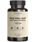 Vinatura Red Vine Leaf Extract - Horse Chestnut, 1300Mg/Serving *Usa Made And Tested* Circulation And Vein Support For Healthy