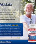 U.S. Doctors' Clinical Prostata Prostate Supplement For Men - Healthy Urinary Tract, Bladder Function, Bph Symptoms With Saw Palmetto, Vitamin E & A, Pumpkin Seed - 60 Capsules - 20-Day Supply