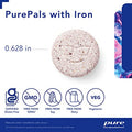Pure Encapsulations PurePals with iron 90 chewtabs