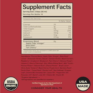 Complete Natural Products Uric Acid Complete - 16Oz Glass Bottle