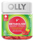 Olly Metabolism Gummy Rings 30 Count & Undeniable Beauty Gummy 60 Count & Probiotic Prebiotic Gummy 30 Count