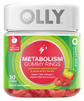 Olly Metabolism Gummy Rings 30 Count & Undeniable Beauty Gummy 60 Count & Probiotic Prebiotic Gummy 30 Count