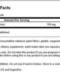 Swanson Raw Prostate Glandular 150 Milligrams 60 Capsules (4 Pack)