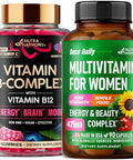 Nutraharmony Vitamin B-Complex Gummies & Multivitamins For Women